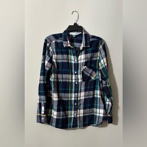Large Old Navy plaid button up